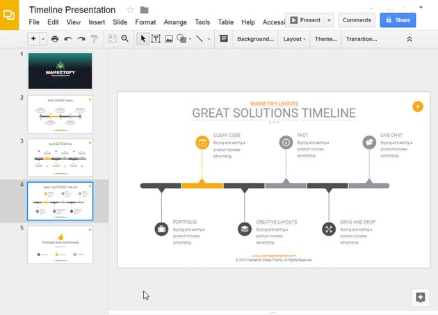 How To Make A Timeline On Google Slides With Templates 2023 